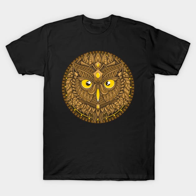 Owl Autumn T-Shirt by GODZILLARGE